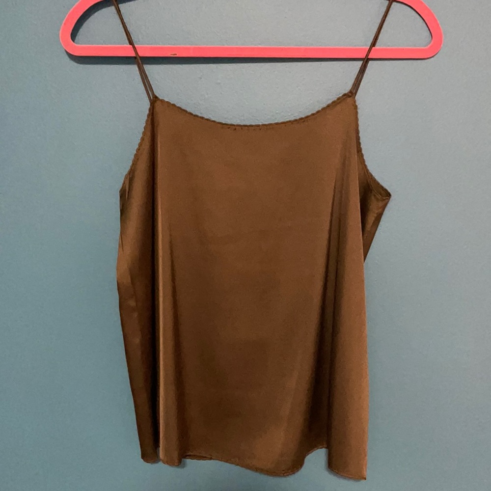 Silky Green Tank